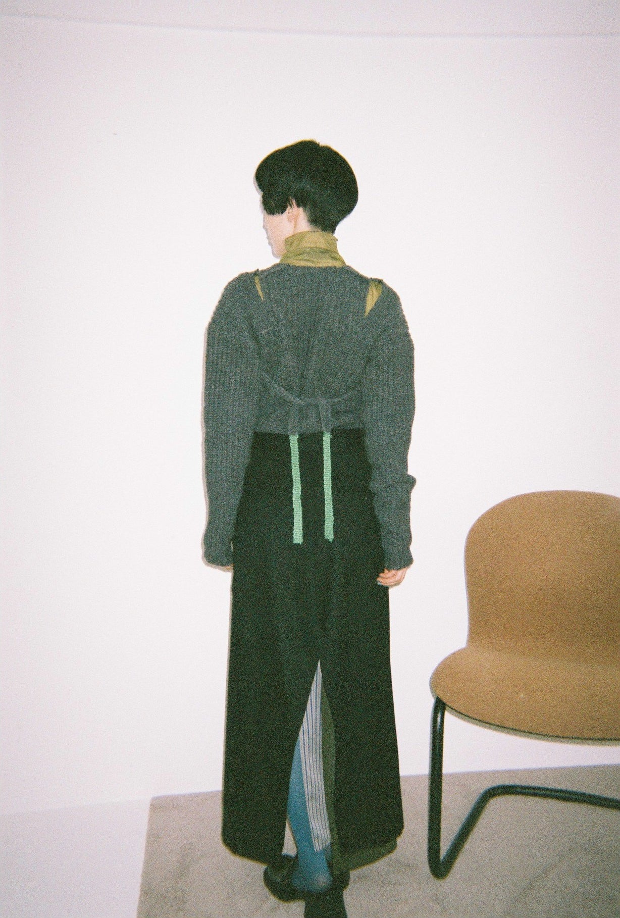 bustier knit / gray
