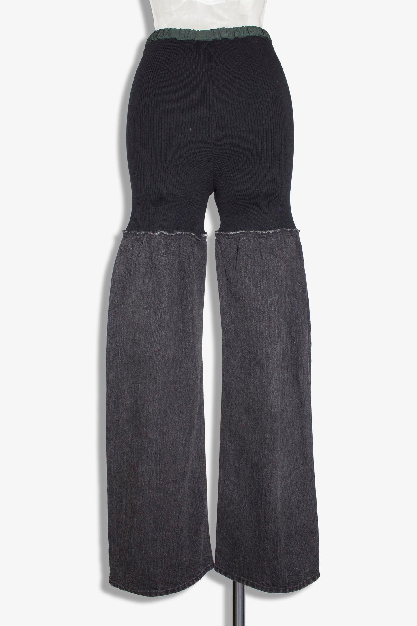 rib docking denim /black