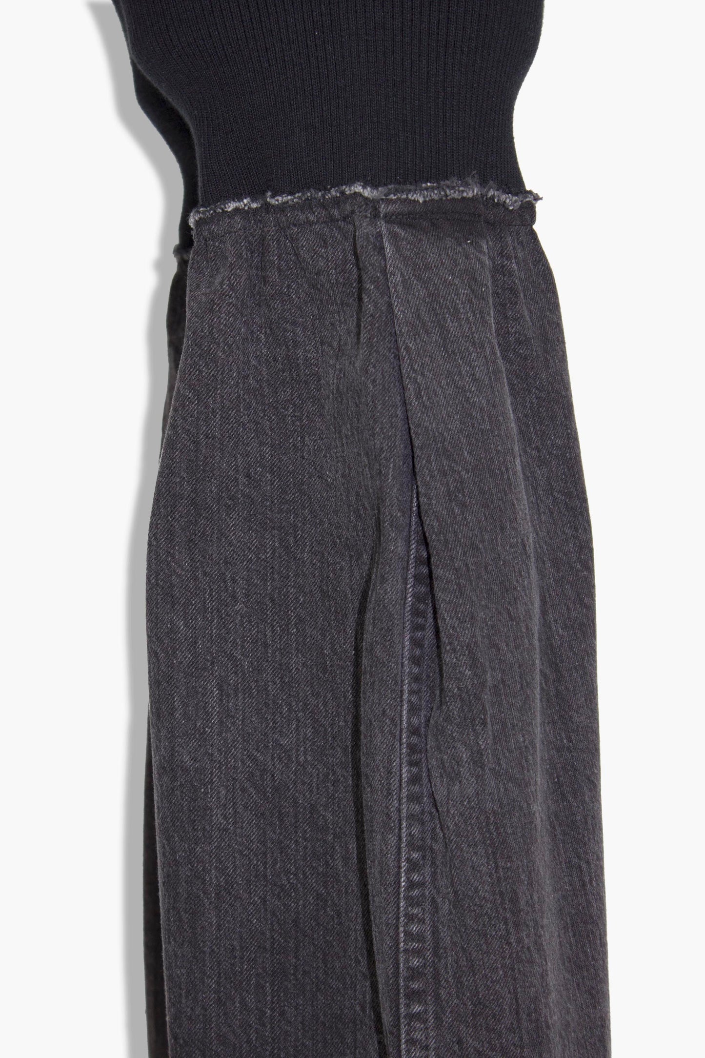 rib docking denim /black