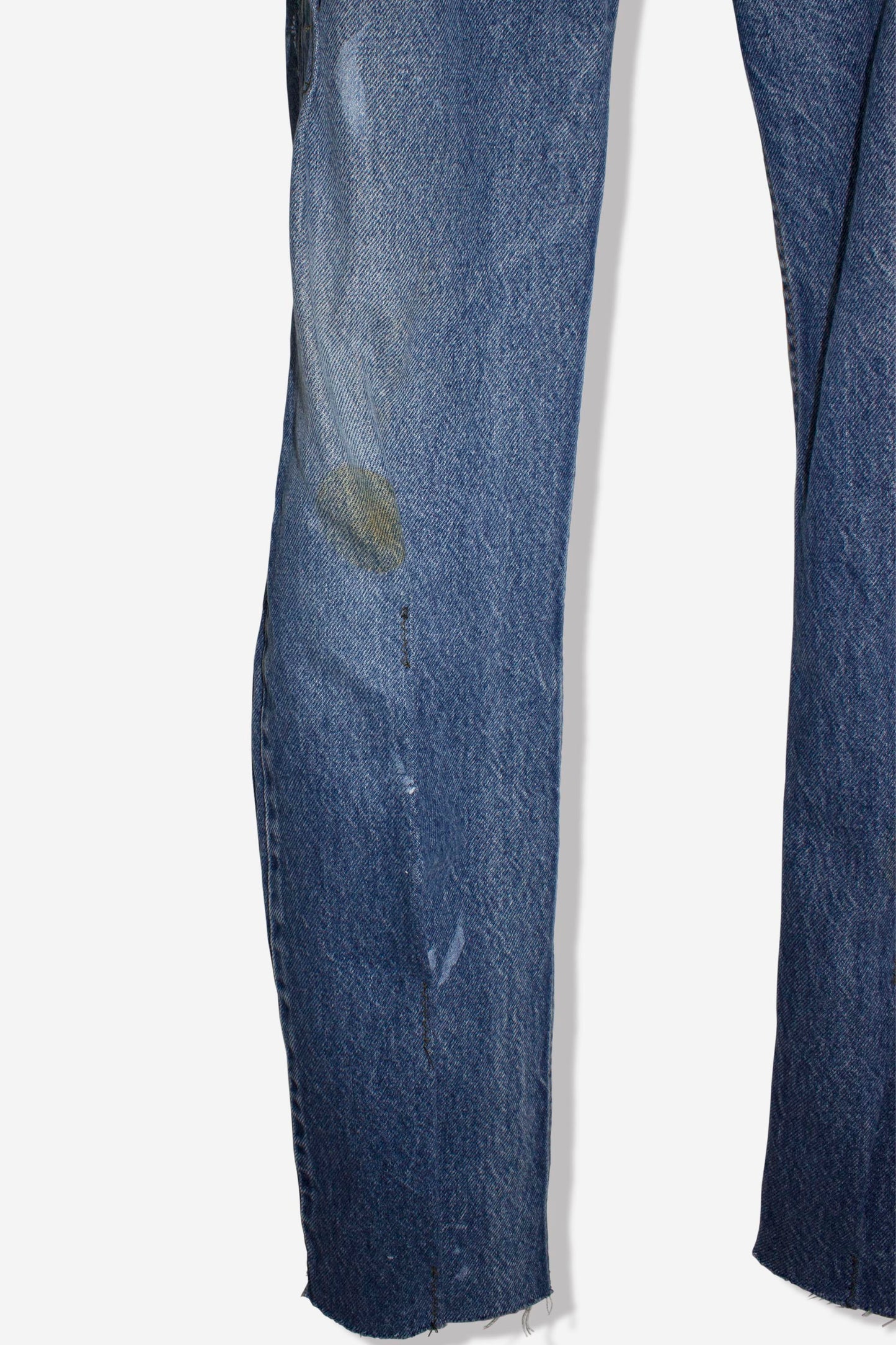 vintage tacked denim