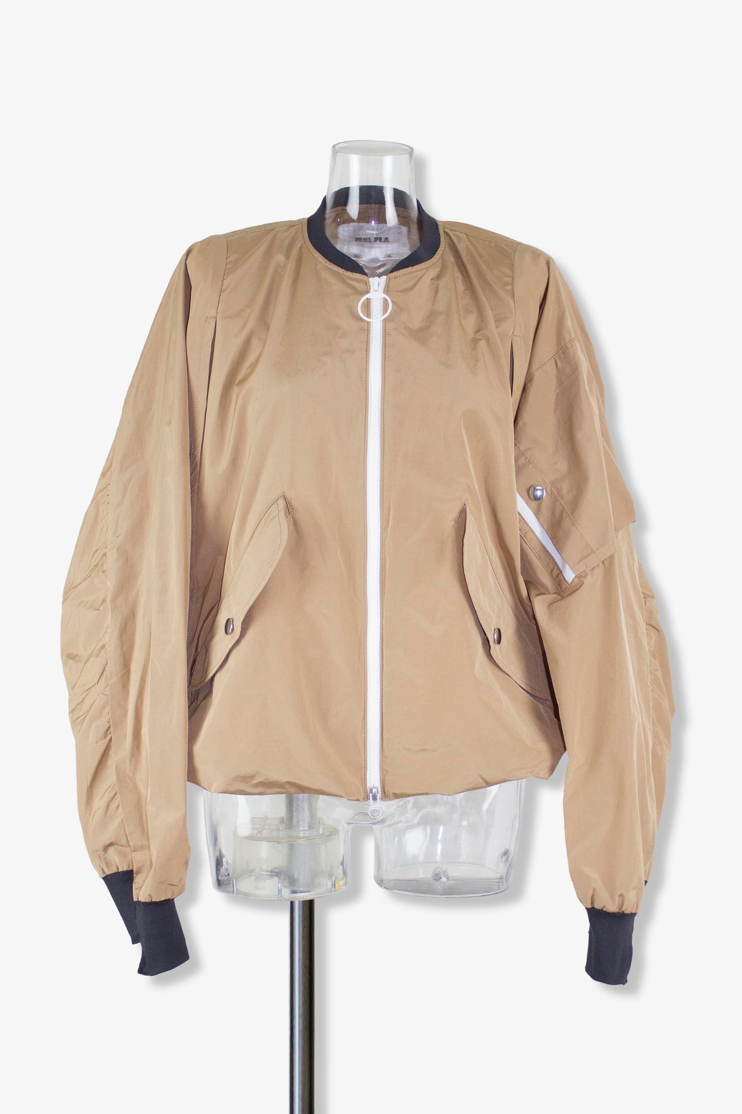 balloon MA-1 light jacket / pink beige