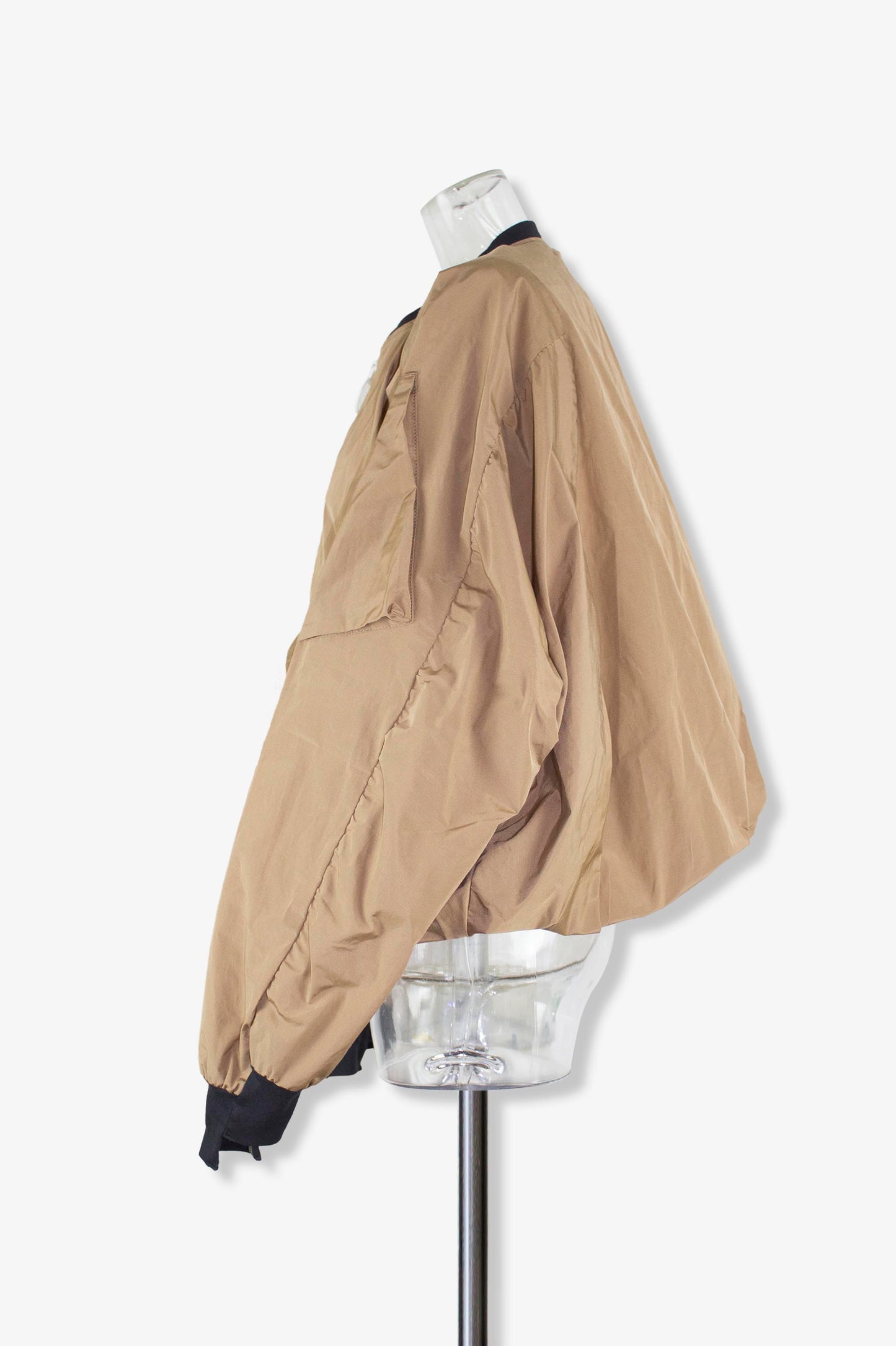 balloon MA-1 light jacket / pink beige