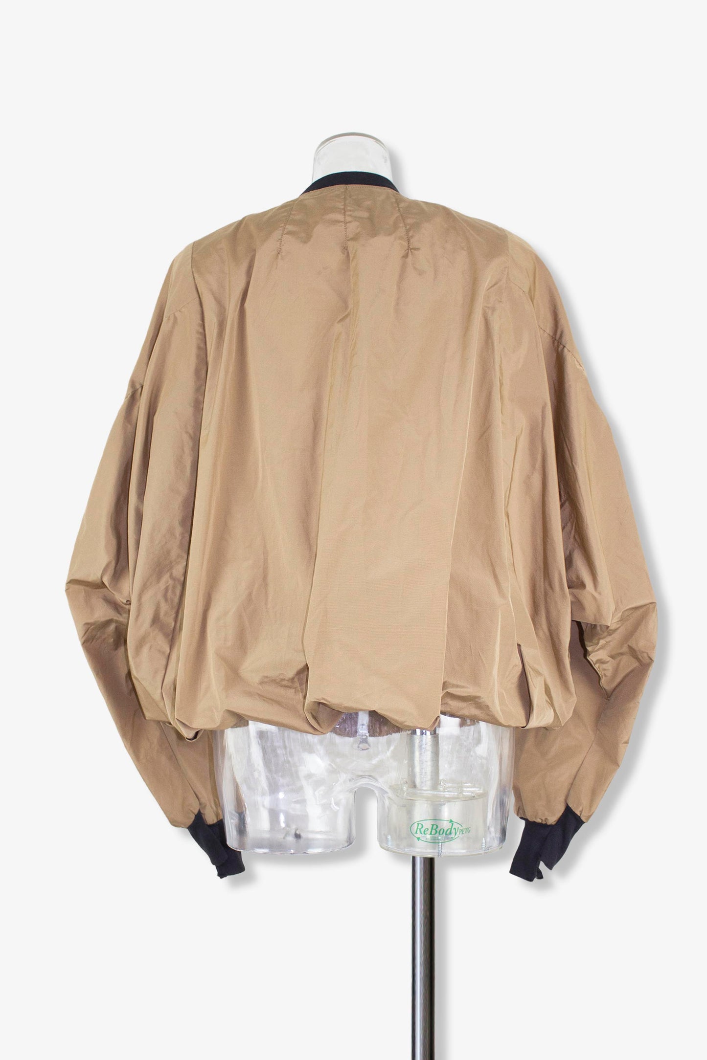 balloon MA-1 light jacket / pink beige