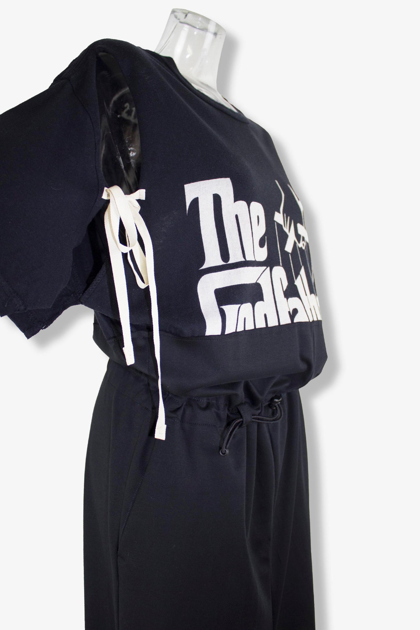 remakeT jersey dress / black