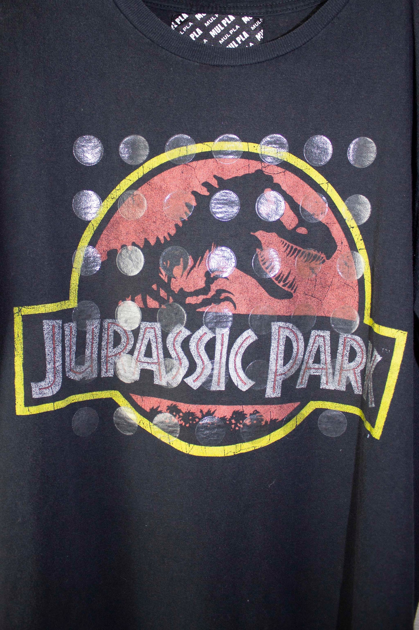 remake vintage T / black /Jurassic park