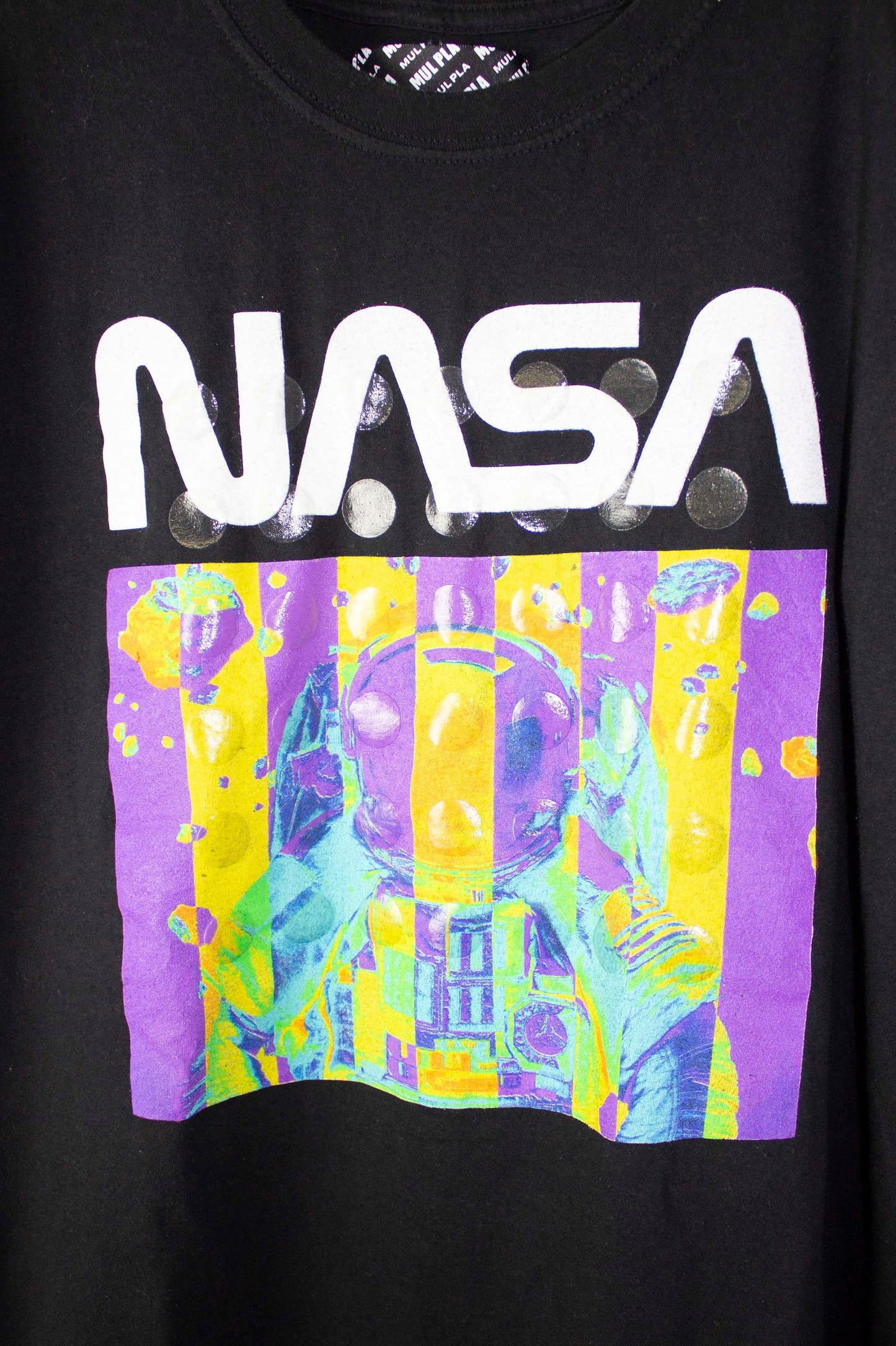 remake vintage T / black / NASA