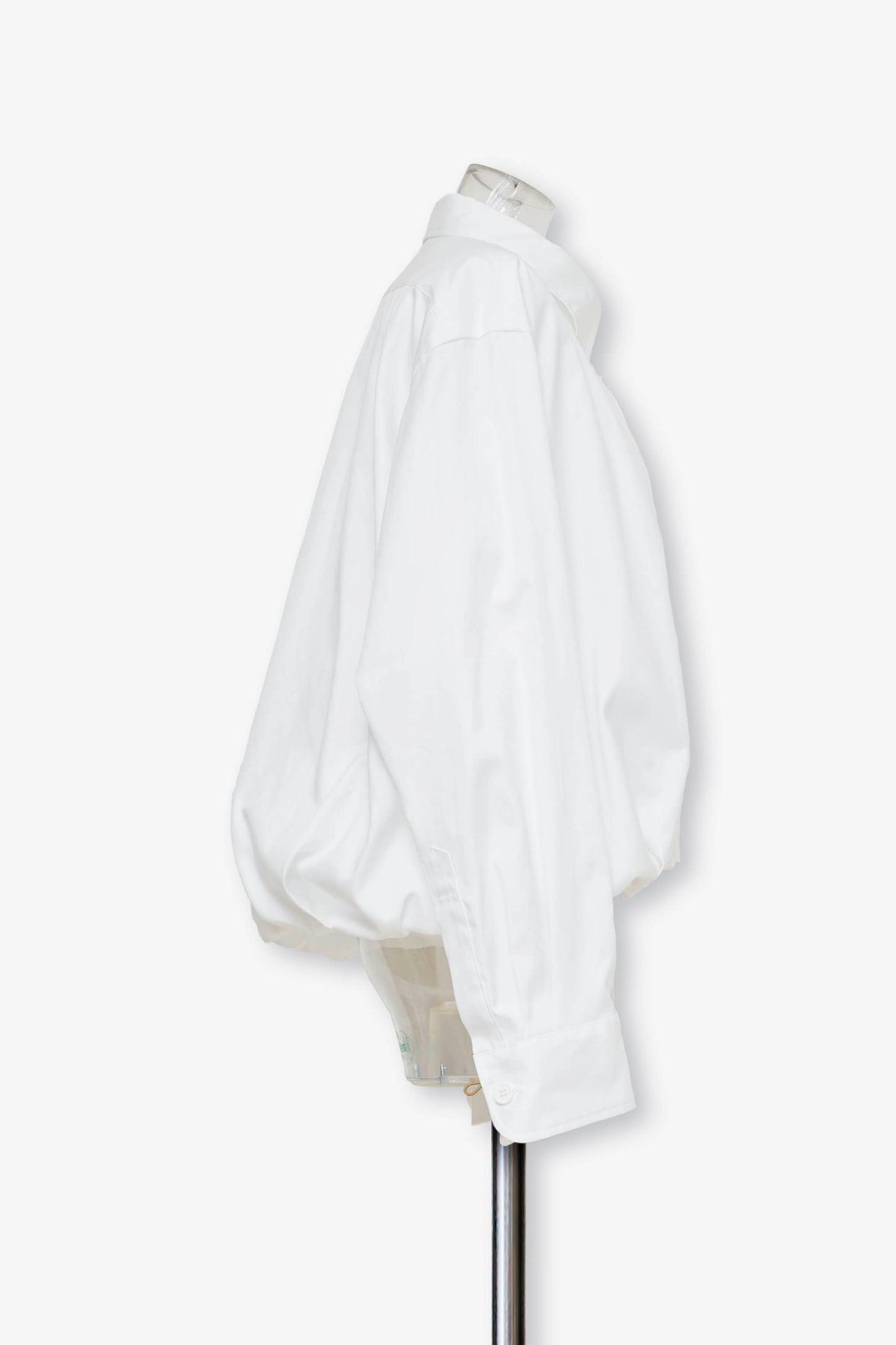 balloon oxford shirts / white