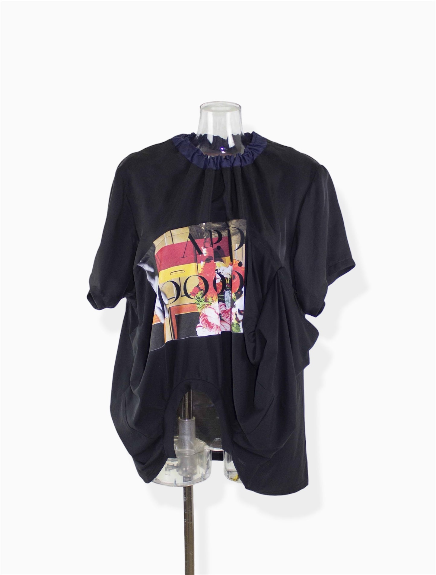 docking print tee / black